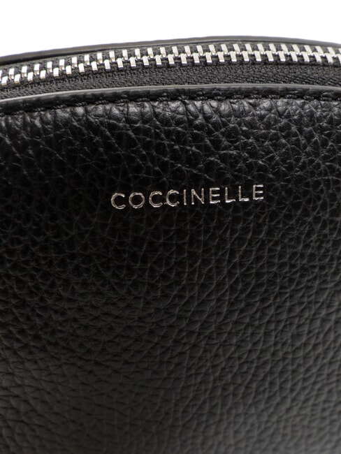 AGATEA Kosmetiktasche aus Leder Schwarz - Etuitaschen &amp; Necessaire