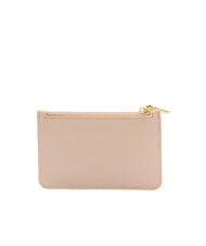 COCCINELLE ROUNDED PRINTED Flaches Kartenetui aus Leder mit Reißverschluss Rosetten - Brieftaschen Damen - 2