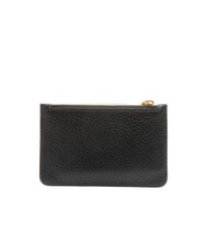 COCCINELLE ROUNDED PRINTED Flaches Kartenetui aus Leder mit Reißverschluss - Brieftaschen Damen