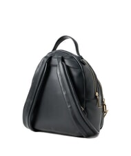 LOVE MOSCHINO ZIPLINE Runder Rucksack mit Tasche Schwarz - Damentaschen - 3