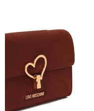 LOVE MOSCHINO SMART DAILY Umhängetasche mit Überschlag Rost - Damentaschen - 3
