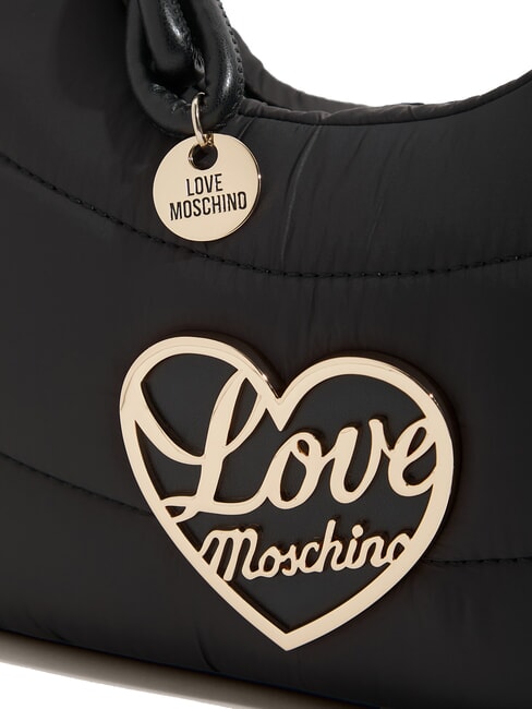 AIR WAVE Kleine bauschige Umhängetasche Schwarz - Damentaschen