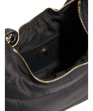 LOVE MOSCHINO AIR WAVE Kleine bauschige Umhängetasche Schwarz - Damentaschen - 4