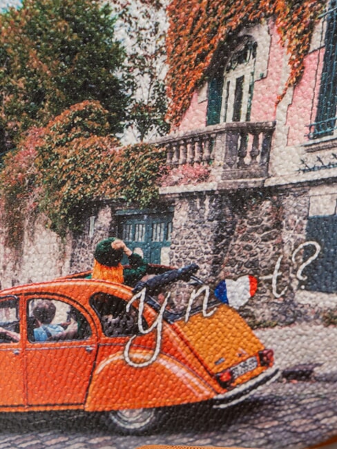 YESBAG Mini-Umhängetasche so ist das Leben - Damentaschen