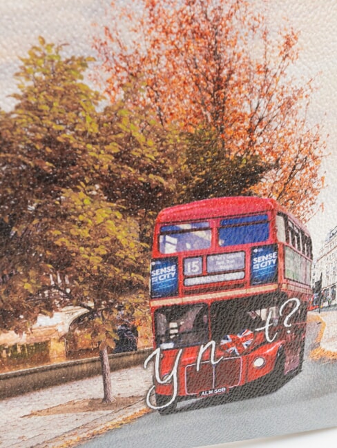 YESBAG Clutch Clutch mit Schultergurt Londoner Stra&szlig;e - Damentaschen