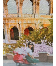 YNOT YESBAG  Große Umhängetasche Italienische Liebe - Damentaschen - 3