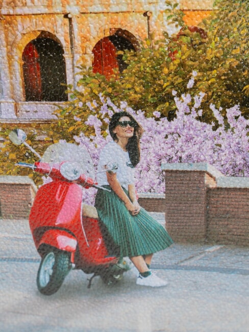 YESBAG SPECIAL  Hobo-Umh&auml;ngetasche Italienische Liebe - Damentaschen