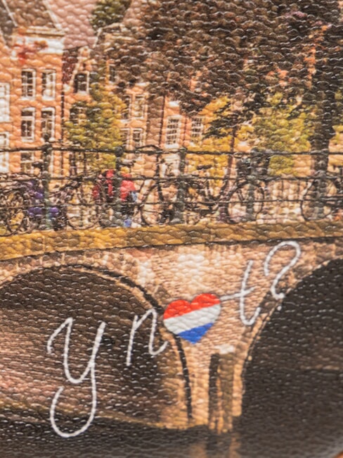 YESBAG Mini-Umhängetasche Herbstfluss - Damentaschen