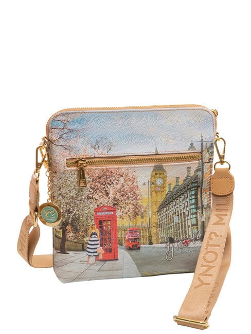 YESBAG Flache Umhängetasche Englische Rose - Damentaschen