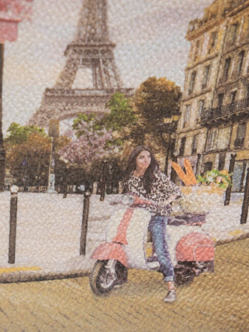 YESBAG Mittelgroße Umhängetasche Schleier Paris - Damentaschen