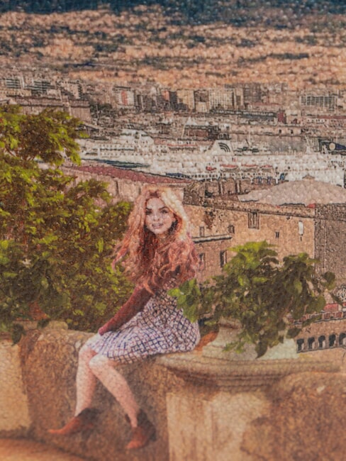 YESBAG Schulter-Kameratasche Zitronenbaum - Damentaschen