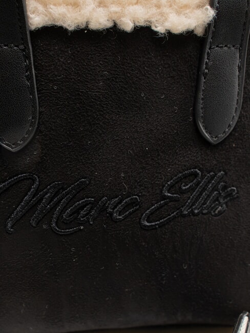 SHERPA Mini-Handtasche mit Schultergurt Schwarz - Damentaschen