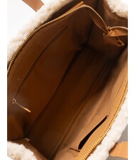 MARC ELLIS SHERPA Mittelgroße Handtasche mit Schultergurt dunkles Leder - Damentaschen - 5