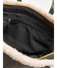 MARC ELLIS SHERPA Große Handtasche mit Schultergurt Schwarz - Damentaschen - 5