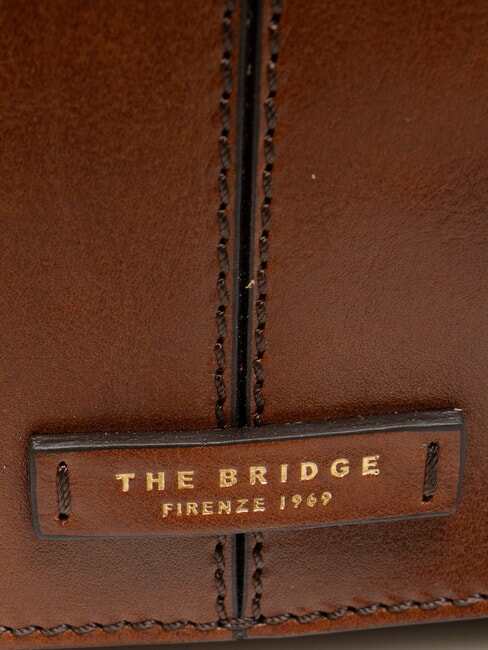 FAENTINA FAENTINA Mini-Postbotin aus Leder BRAUN - Damentaschen