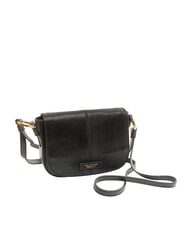 THE BRIDGE FAENTINA FAENTINA Mini-Postbotin aus Leder Schwarzes Gold - Damentaschen - 2
