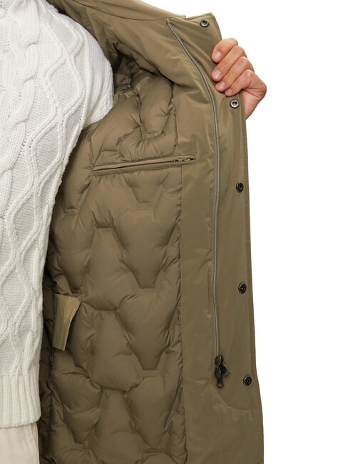 ENDURANCE Wasserdichter Mantel schlammig - Daunenjacken für Herren