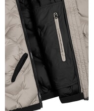 COLMAR DASHED Daunenjacke mit Kapuze Kaffeecreme/Schwarz - Daunenjacken für Herren - 3