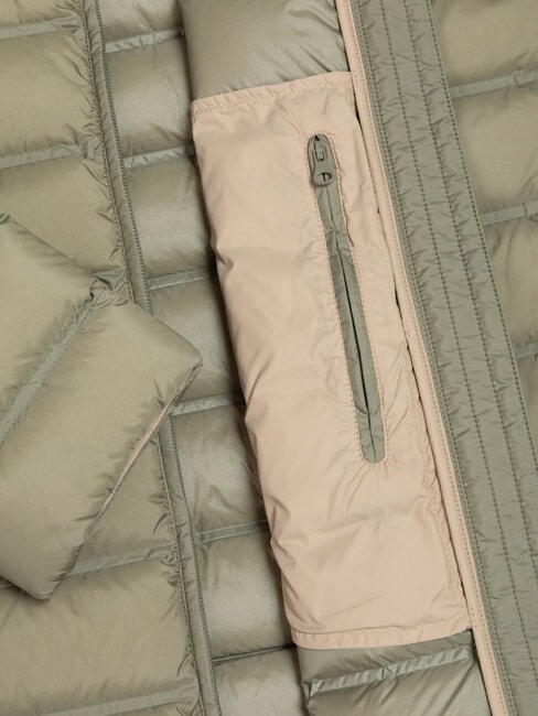 MINIMAL Daunenjacke mit Kapuze schlammiges Arizona - Daunenjacken für Herren