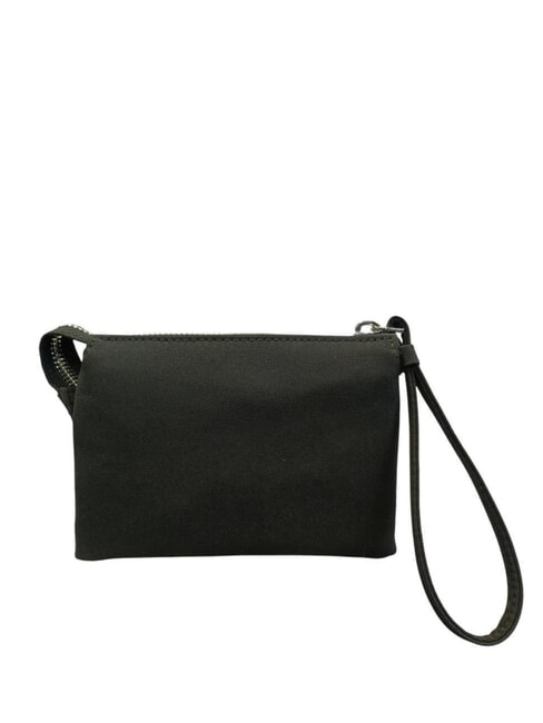 POUCHY Mini-Clutch mit 3 Fächern SCHWARZ - Damentaschen