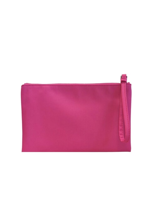 POUCHY Flache Clutch mit Kartenfach Rubin - Damentaschen