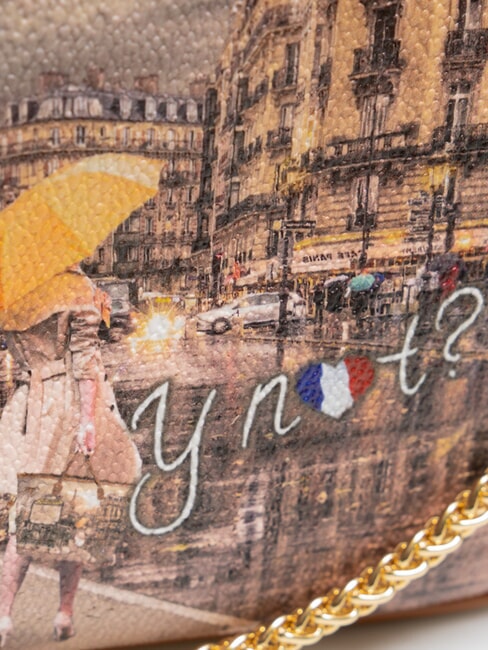 YESBAG Umhängetasche Pariser Metro - Damentaschen