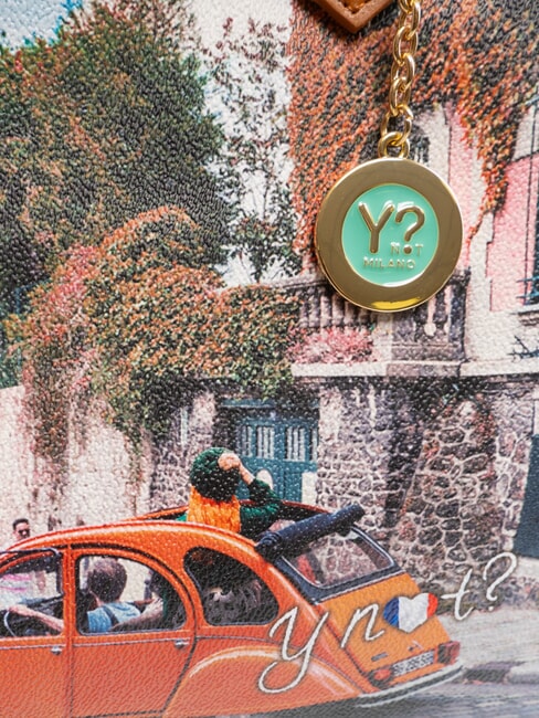 YESBAG Umhängetasche so ist das Leben - Damentaschen