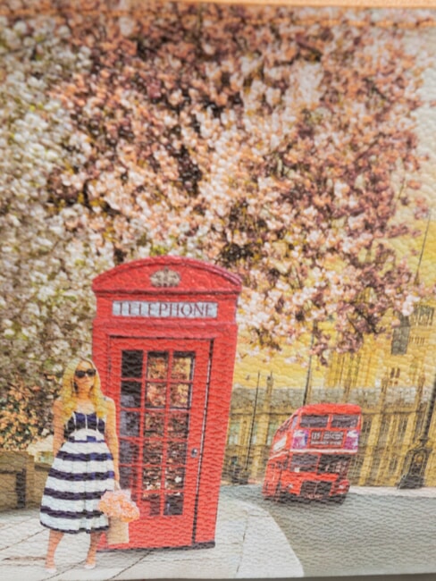 YESBAG Umhängetasche Englische Rose - Damentaschen