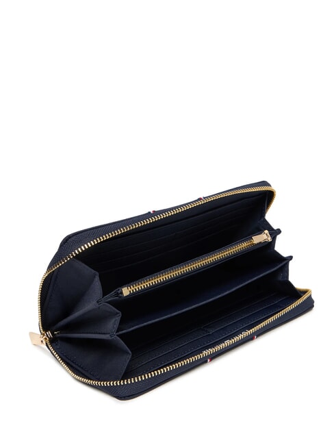 TH ICON Geldbörse mit Rundum-Reißverschluss blaues Unternehmen - Brieftaschen Damen