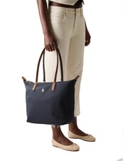 TOMMY HILFIGER POPETTE Einkaufstasche spaceblau/schwarz - Damentaschen - 4