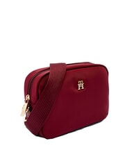 TOMMY HILFIGER POPETTE Mini-Schulterkameratasche tiefes Rouge - Damentaschen - 2