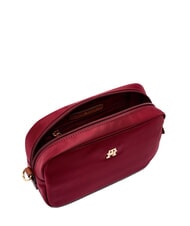 TOMMY HILFIGER POPETTE Mini-Schulterkameratasche tiefes Rouge - Damentaschen - 4