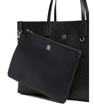 TOMMY HILFIGER TH ICON Maxi Shopper Schwarz - Damentaschen - 3