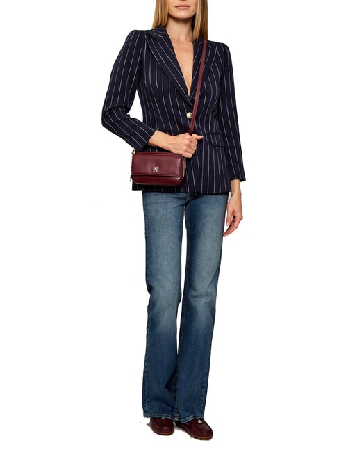 TH ICON Mini-Umhängetasche tiefes Rouge - Damentaschen