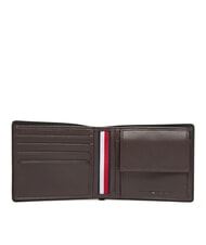 TOMMY HILFIGER TH CORP Kleine Lederbrieftasche Kaffeebohnen - Brieftaschen Herren - 2