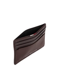 TOMMY HILFIGER TH CORP Kartenetui aus Leder Kaffeebohnen - Brieftaschen Herren - 3