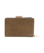 BORBONESE VITE COATED OP  Kleine Geldbörse natur op / schwarz - Brieftaschen Damen - 3