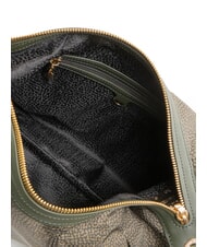 BORBONESE CROISSANT HOBO MEDIUM Umhängetasche, mit Schultergurt Lorbeer - Damentaschen - 5