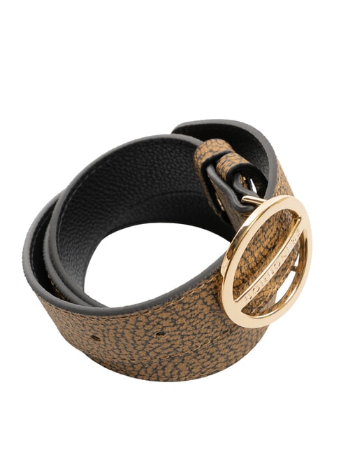 GRAFFITI Wendbarer Gürtel natur op / schwarz - Gürtel