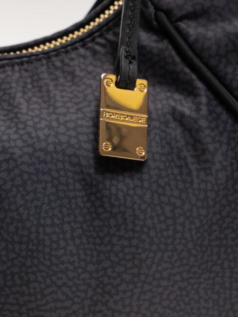 TENNIS  Hobo-Umhängetasche dunkles Schwarz - Damentaschen