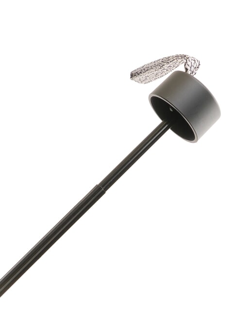 SUPER MINI Klappschirm klein blau/natur op - Regenschirme