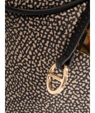 BORBONESE TENNIS  Hobo-Umhängetasche OP / NATUR / SCHWARZ - Damentaschen - 3