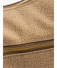 BORBONESE LUNA BAG M Flexos Zip Ölgrün - Damentaschen - 3