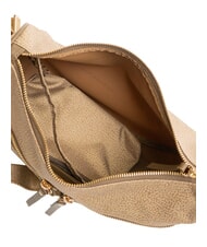 BORBONESE LUNA BAG M Flexos Zip Ölgrün - Damentaschen - 5