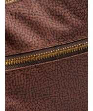 BORBONESE LUNA BAG M Flexos Zip Terrakotta - Damentaschen - 3