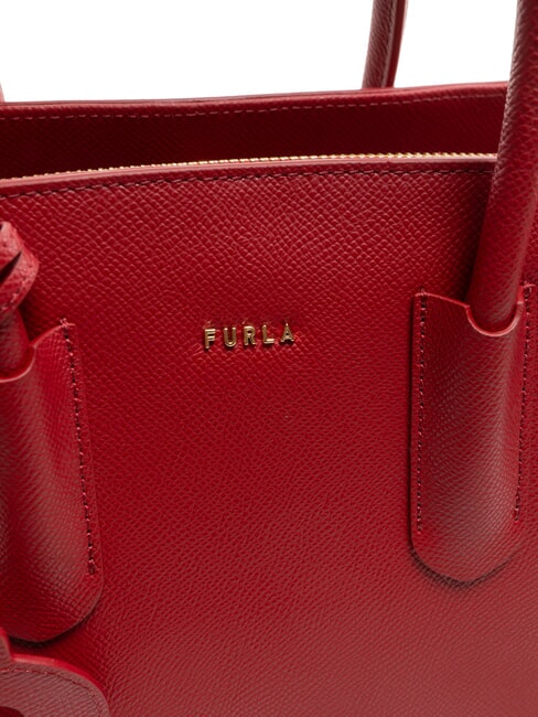 TESSA Tragetasche aus Leder mit Andromeda-Print Lack - Damentaschen