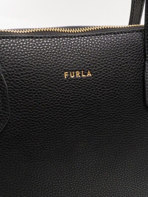 CLASSIC Shopper aus Leder Schwarz - Damentaschen