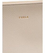 FURLA CLASSIC Shopper aus Leder Perle - Damentaschen - 4