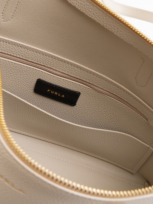 CLASSIC Shopper aus Leder Perle - Damentaschen