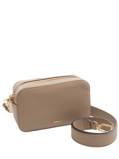 PETUNIA Mini-Umhängetasche Taupe - Damentaschen